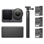 Cámara deportiva DJI Osmo Action 6 Adventure Combo - Gris antracita