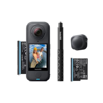 Paquete de inicio de la cámara Insta360 X4 Air 360 - Negro grafito